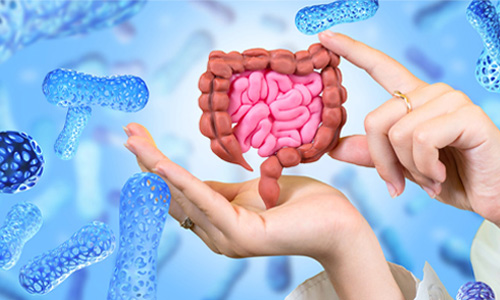 What is the link between constipation, bloating, and abdominal pain?